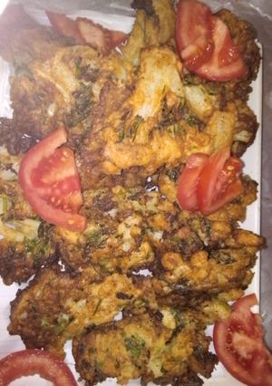 صورة لوصفة قرنبيط مقلى 😋🌮