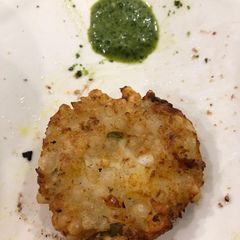 A picture of Sabudana tikki.