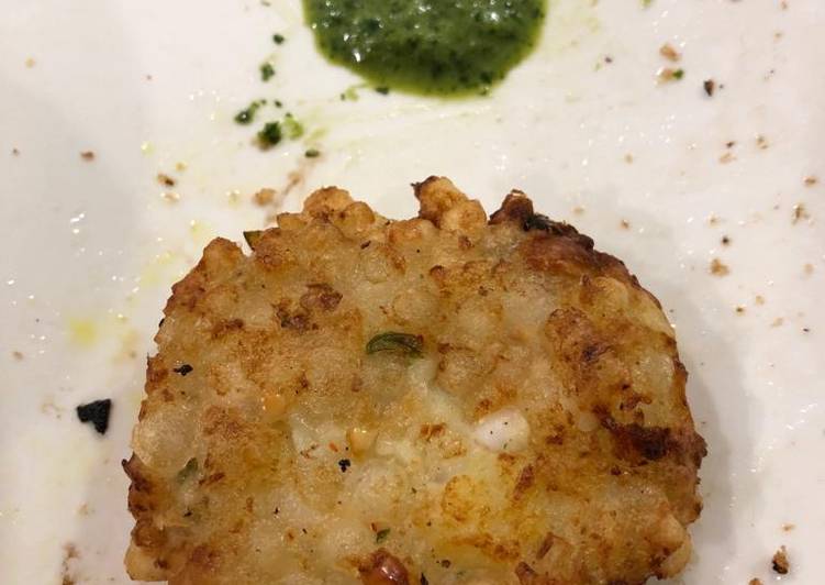 Sabudana tikki