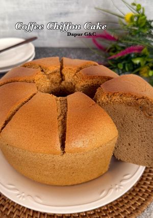 Foto resep Coffee Chiffon Cake