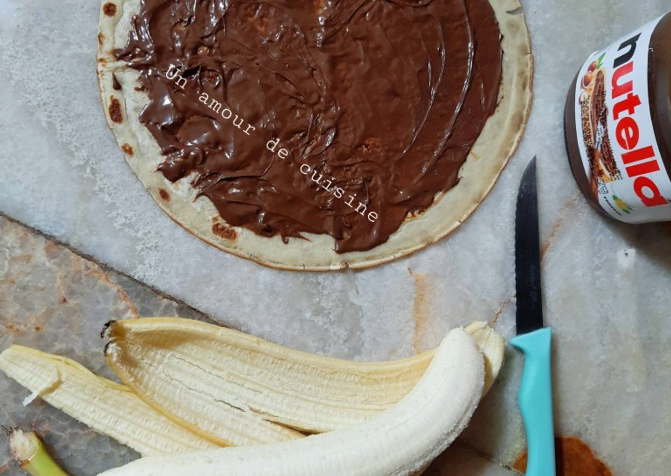 Crêpes nutella banane 🍌
