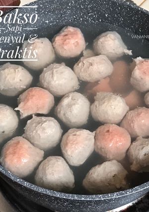 Foto resep Bakso Sapi Kenyal & Anti gagal