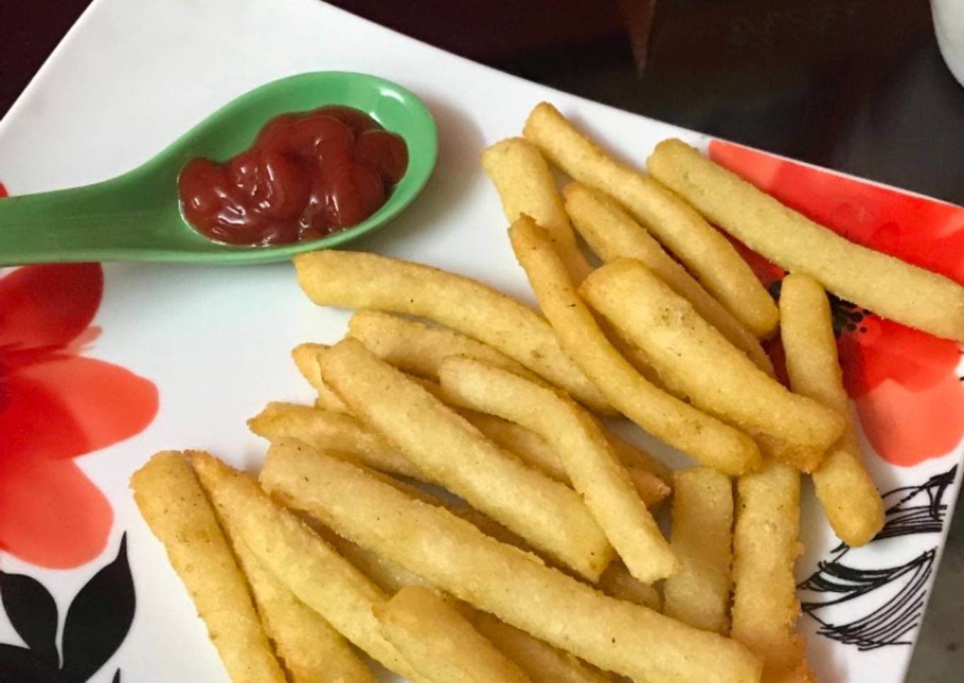 Without potatoes French fries