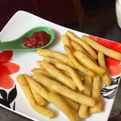 A picture of Without potatoes French fries.