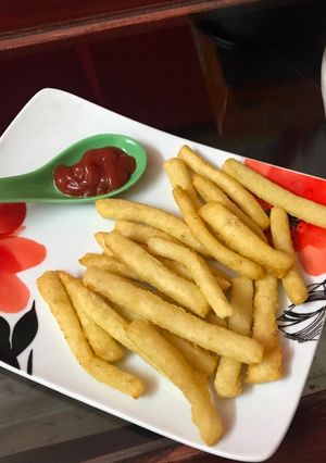 A picture of Without potatoes French fries.