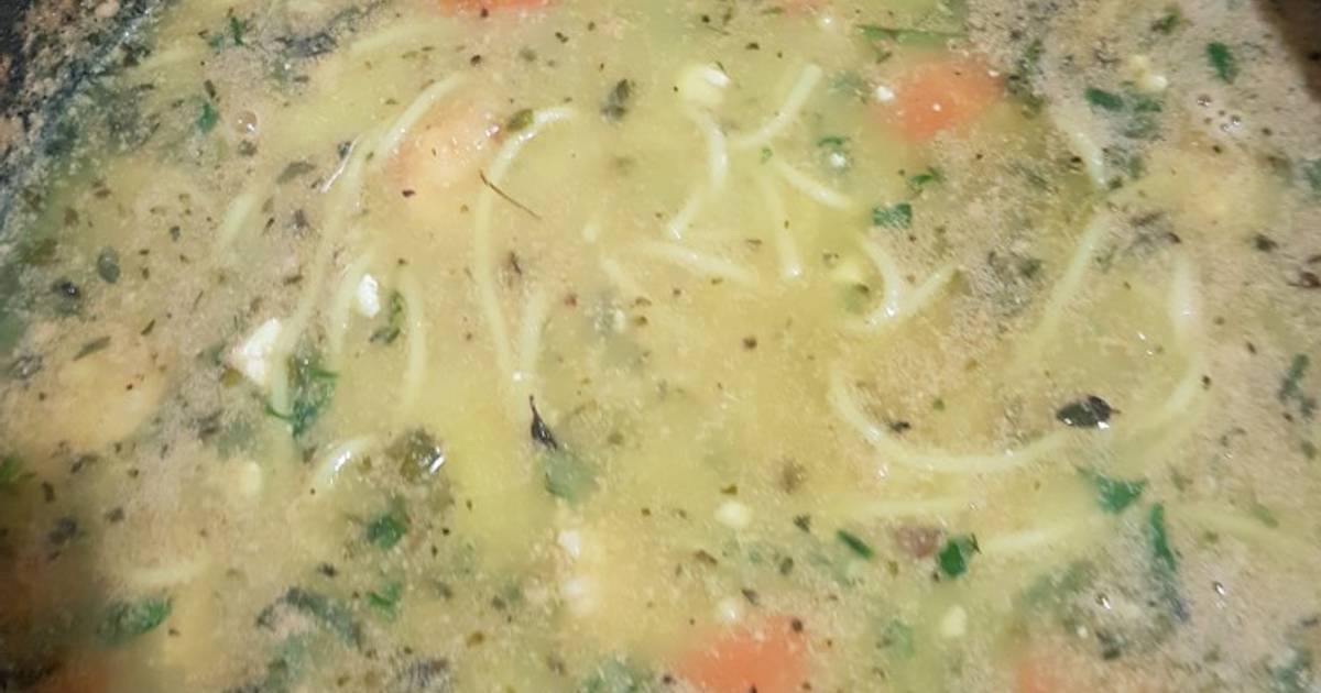 Sopa de camarón Receta de Pamela Jacome Rivera- Cookpad