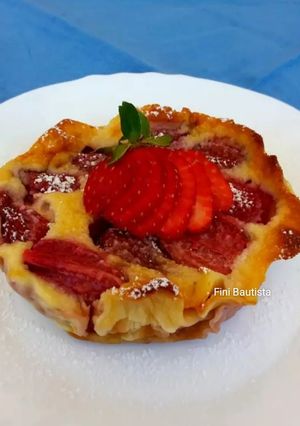 Una foto de Tartas individuales de fresa (Clafoutis)