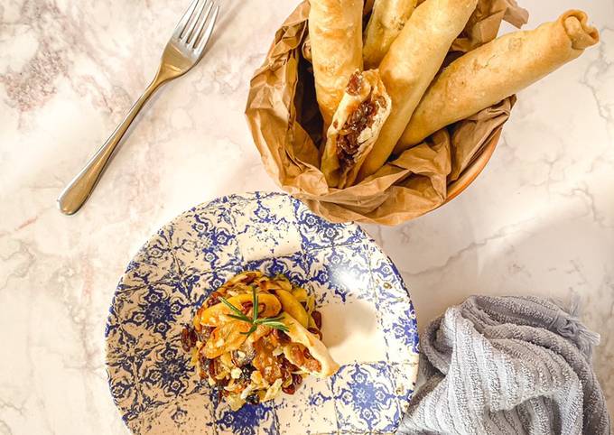 Passi a Preparare Perfetto 🤎 Mele, uvetta e cipolla 🤎