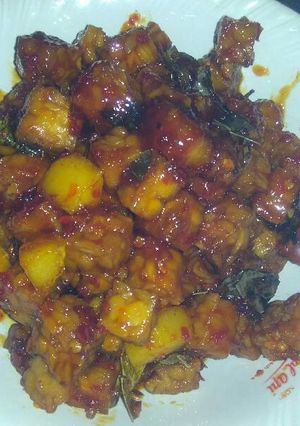 Foto resep Balado (Pedas Manis) Tempe Kentang sederhana