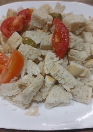 Una foto de Ensalada de crostes