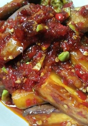 Foto resep Terong ungu sambal pete