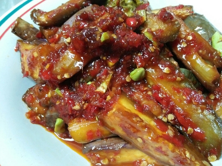 Anti Ribet, Memasak Terong ungu sambal pete Irit Untuk Jualan