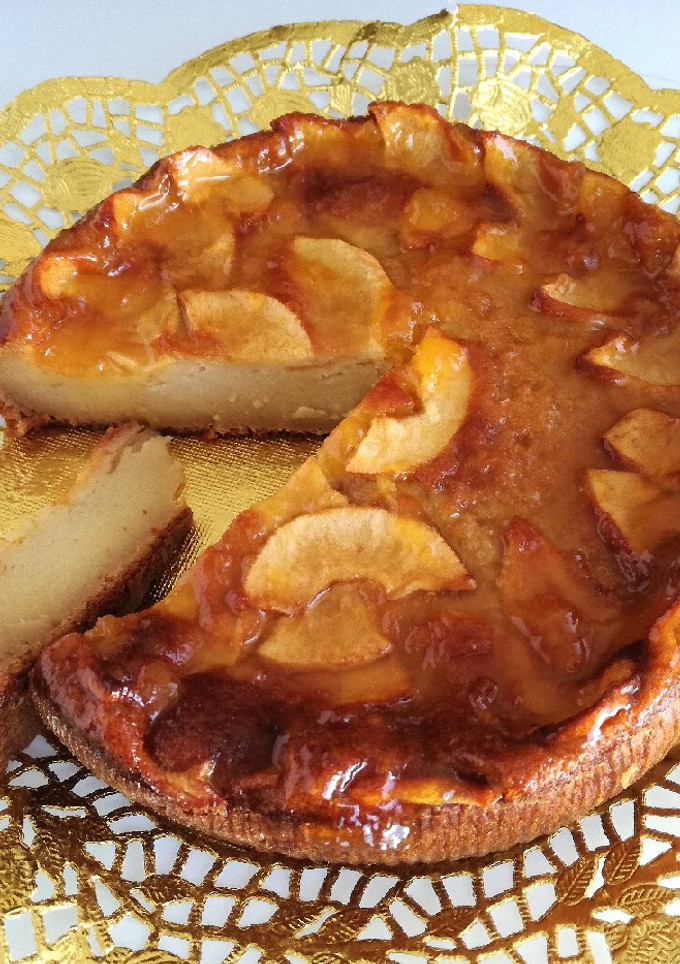 Una foto de Tarta fácil y deliciosa de manzana 🍏