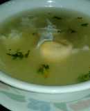 Caldo de huevo