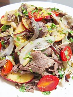 涼拌牛肉 的食譜成品照片