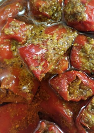 लाल मिर्च का आचार (lal mirch ka achar recipe in Hindi) रेसिपी मुख्य फोटो