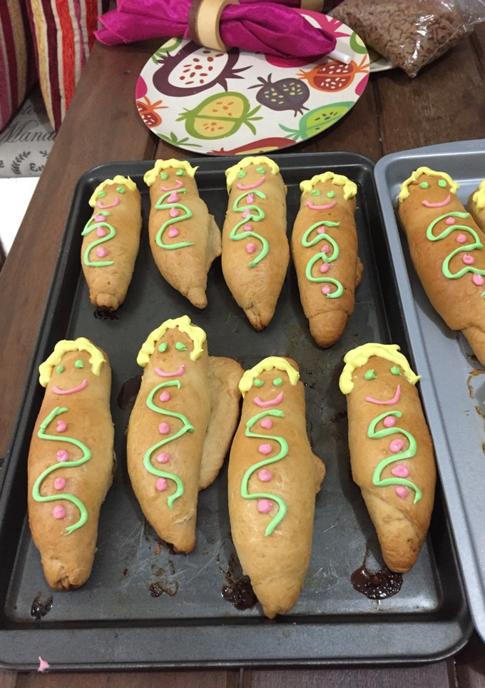 Una foto de Guaguas de pan (muñecas de pan)
