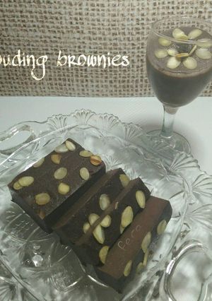 Foto resep Puding Brownies