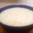 Sopa de yogurt al estilo turco