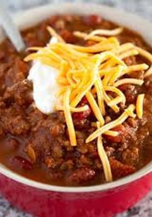 A picture of Chili Recipe(Beef).