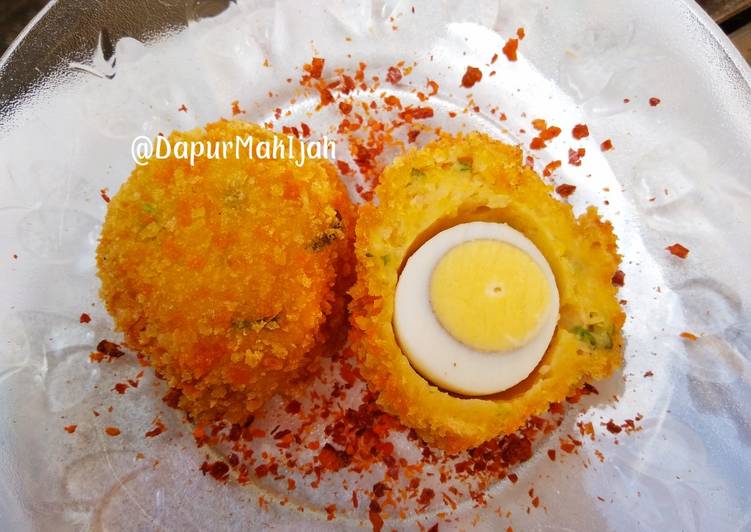 Shrimp Corn Scotch Egg