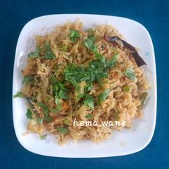 A picture of Kerala style pulav.