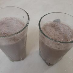 A picture of Chocolate shake.