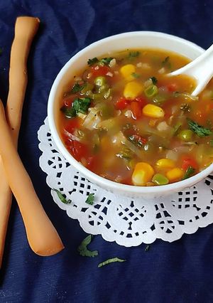 A picture of Vegetable Soup.
