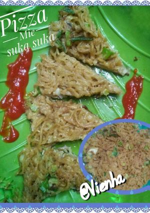 Foto resep Pizza Mie Suka-Suka