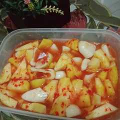 รูปของ Asinan buah salak - nanas