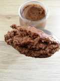 Mousse au chocolat vegan et sans sucre ajouté