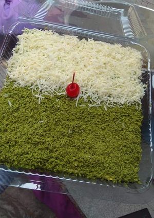 Foto resep Brownies kukus coklat greentea