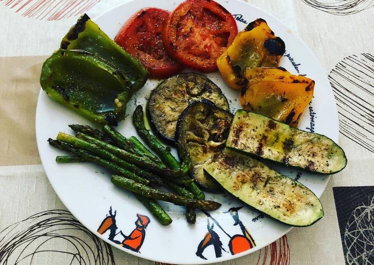 Verduras a la plancha