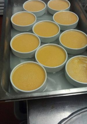 Una foto de Creme brulee