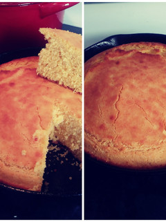 A picture of Bigmama's Golden 1st Sunday Cornbread.