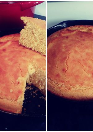 A picture of Bigmama's Golden 1st Sunday Cornbread.