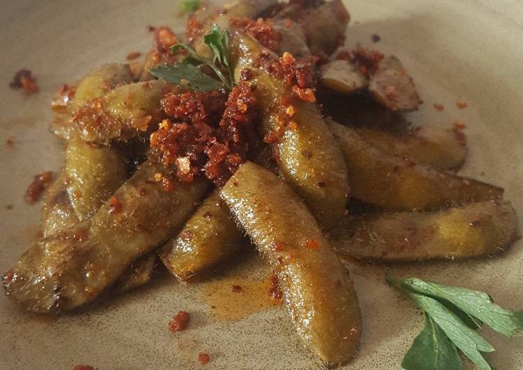 Cara termudah untuk Musim Gugur SempurnaTumis edamame pedas