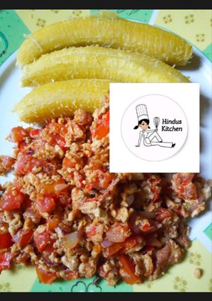 A picture of Boiled plantain.