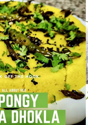 A picture of Rava Dhokla- Semolina Sponge Squares.