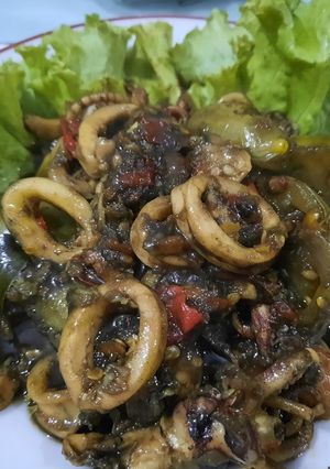 Foto resep Cumi saus tiram pedas manis