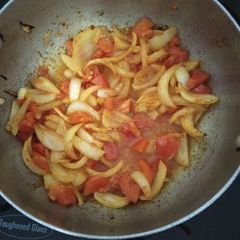 A picture of Onion tomato ki sabzi.