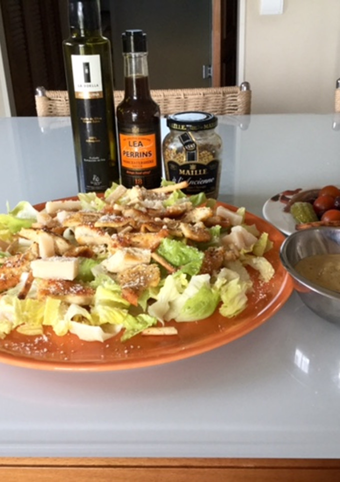 Una foto de Ensalada César