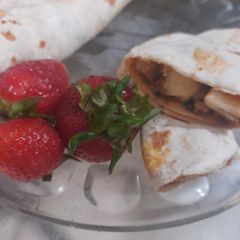 A picture of Tortilla cheese roll.