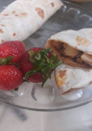A picture of Tortilla cheese roll.