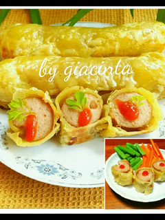 Foto resep Cheese bratwurst pastry