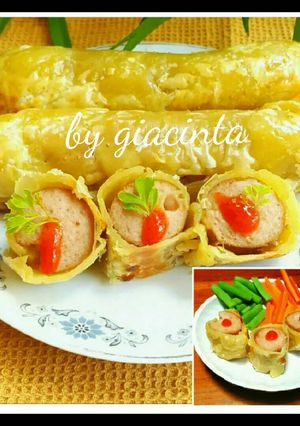 Foto resep Cheese bratwurst pastry