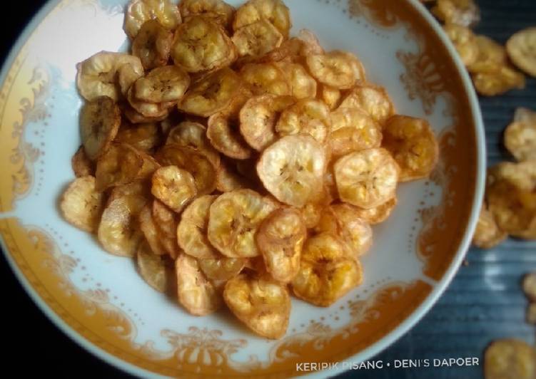 Langkah Mudah untuk mengolah Keripik pisang 🍌🍌 Anti Gagal
