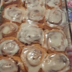 A picture of Cinnamon rolls.