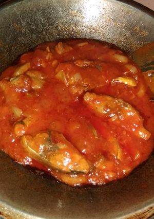 Foto resep Tongkol saus tomat pedas