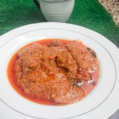 Kalio rendang daging sapi porsi kecil রেসিপির প্রধান ছবি